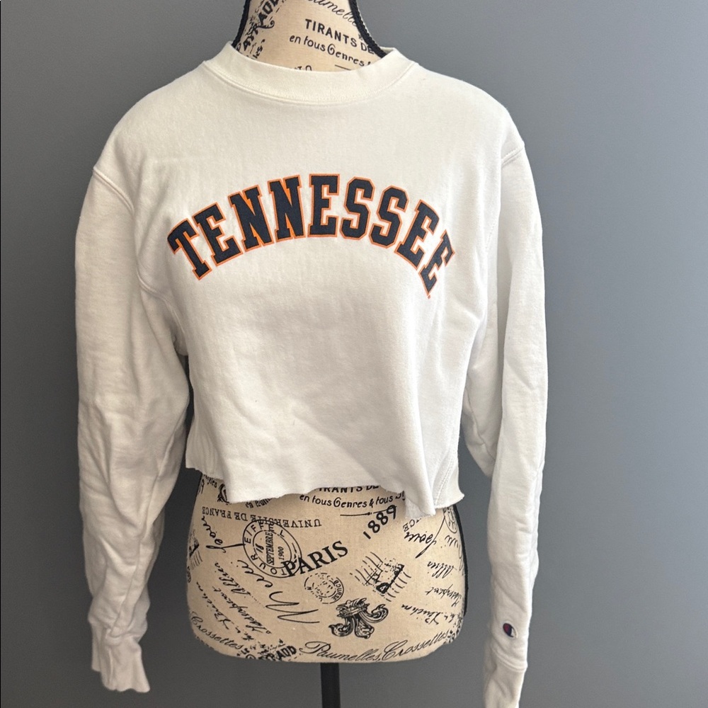 Champion Women's White Tennessee Sweatshirt